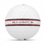 Wilson Duo Soft Balle DE Golf TRK360 12 BALLES, Blanc/Rouge