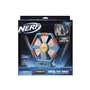 NERF Cible numérique, Cible numérique Dynamique - Retourne Les côtés lorsqu'il est touché - Jeu Amusant en Solo ou multijoueur