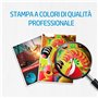 HP 303 Pack Economique 2 Cartouches d'Encre Authentiques Noire et Trois Couleurs + un Pack de 40 feuilles de Photo 10x15 cm (Z4B