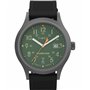 Timex Montre pour Homme Expedition Scout 40 mm - Bracelet en Silicone Noir