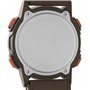 Timex Montre pour Homme Expedition CAT5 41 mm -Bracelet en Cuir Marron, Cadran Digital, boitier Marron TW4B30400
