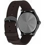 Montre Timex pour Homme Expedition Field 43 mm - Bracelet Marron, Cadran Noir, boîtier Gris Acier TW4B30900