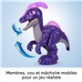 Fisher-Price Imaginext Jurassic World Deluxe Figurine Parasaurolophus XL (25,4 Cm) avec Mâchoire Articulée pour Mâcher des Feuil