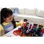 Hot Wheels Coffret de Jeu Monster Trucks Arena Smashers 5-Alarm Défi Incendie avec Un Camion-Jouet à 5 alarmes et 1 Voiture écra