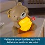 Fisher-Price Veilleuse musicale Mon Ourson Dodo avec lumière et minuteur personnalisable pour nouveau-nés, HRB18