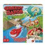 Croco Jungle Jeu De Cartes pour Faire Traverser Le Pont Aux Pions en Forme De Singes Et Perroquets, pour 2 Joueurs, pour Soirée