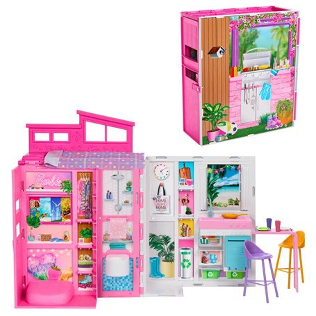 Barbie Maison de Vacances Coffret avec poupée