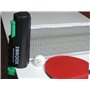 ZOROOX Filet de tennis de table | Portable | Rétractable | Facile à installer et portable pour n'importe quelle table. Facile à 