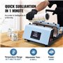 VEVOR Presse thermique pour verres de 325-887 ml Presse thermique pour verres avec papier de sublimation, ruban et gants, réglag