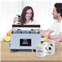VEVOR Presse thermique pour verres de 325-887 ml Presse thermique pour verres avec papier de sublimation, ruban et gants, réglag