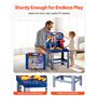 VEVOR Établi à Outils Enfants, 56 Pièces, Jouet Enfant de Bricolage avec Perceuse Électrique Réaliste, Cadeau pour Apprentissage