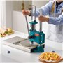 VEVOR Presse à Pâtes 24 cm Diamètre Machine à Pizza Manuelle avec Plateau en Acier Inoxydable Formeuse à Pizza Domestique Hauteu