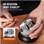 VEVOR Boulet de Graveur 78 mm Étau de Gravure Base Rotative à 360° Étau à Boule Mâchoire Réglable avec 30 Accessoires Outil de R