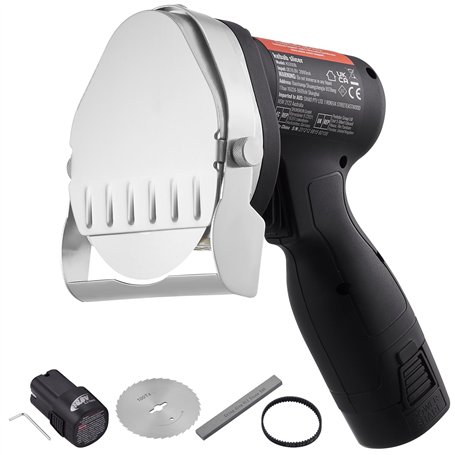 VEVOR Couteau à Kebab Électrique sans Fil 80 W