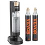 VEVOR Machine à eau gazeuse pour gazéification domestique, machine à eau pétillante et soda avec 1 bouteille PET de 1 L sans BPA