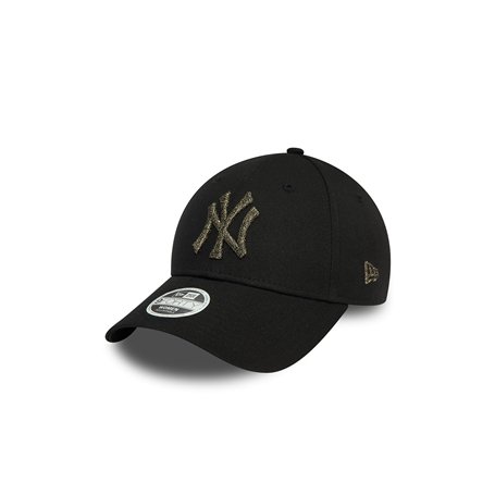 New Era 9Forty Femme Cap - Metallic New York Yankees Noir