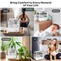 BEAR Humidificateur 5L à Remplissage par Le Haut, 28 dB Ultra Silencieux Pour Bébés et Plantes, Fonctionne Jusqu'à 35 Heures, av