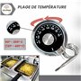 GOLDMAN SERVICE | Thermostat friteuse industrielle hôtellerie, pièce de rechange universelle avec télécommande régulateur (50° à