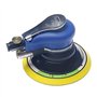 Polisseuse Pneumatique, ORAZIO 6" 150mm Polisseuse Excentrique Pneumatique De Ponceuse d'Orbite Avec 6pcs Papiers Abrasifs et Ac