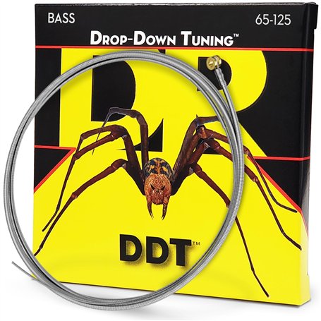 DR String DDT-65 Drop Down Tuning Jeu de cordes pour guitare basse