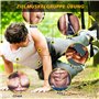UONNER Sangle de Suspension d'exercice de Suspension Sangle Fitness Kit pour Musculation Multifonction Kit Entraînement Stretch 