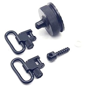 1.0'' Rifle Sling Swivels Remington 1100 Sling Mounting Kit - 12 Gauge Gun Magazine Cap Swivels S-8022 1.0'' Rifle Sling Swivels Remington 1100 Sling Mounting Kit - 12 Gauge Gun Magazine Cap Swivels S-8022