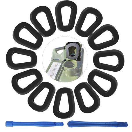 SHUIYUE Lot de 12 joints en caoutchouc universels de jerrican