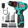 HYCHIKA Perceuse visseuse sans fil 16.8V avec batterie 1.5Ah