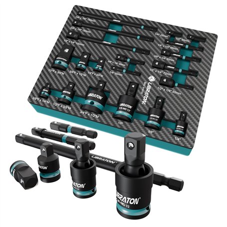 LIBRATON Lot de 20 Adaptateurs de Douille