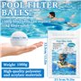 1000g Boules de Filtre de Piscine