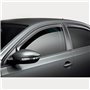 Lot de 4 déflecteurs d'air compatibles avec Peugeot 208 e-208 MK2 2020 2021 2022 2023 2024 2025 2026.