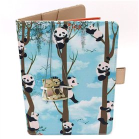 Protège Carnet De Santé Pour Bébé Garçon – Motif Panda – Format A5 15x21 cm – Rabats Pour Ranger Les Ordonnances Protège Carnet De Santé Pour Bébé Garçon – Motif Panda – Format A5 15x21 cm – Rabats Pour Ranger Les Ordonnances