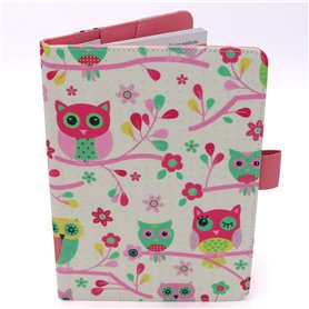 Protège Carnet De Santé Pour Bébé – Motif Hiboux – Format A5 15x21 cm – Rabats Pour Ranger Les Ordonnances Protège Carnet De Santé Pour Bébé – Motif Hiboux – Format A5 15x21 cm – Rabats Pour Ranger Les Ordonnances