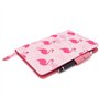 Protège Carnet De Santé Pour Bébé Fille – Motif Cigognes – Format A5 15x21 cm – Rabats Pour Ranger Les Ordonnances