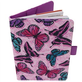 Protège Carnet De Santé Pour Bébé – Motif Papillons – Format A5 15x21 cm – Rabats Pour Ranger Les Ordonnances Protège Carnet De Santé Pour Bébé – Motif Papillons – Format A5 15x21 cm – Rabats Pour Ranger Les Ordonnances