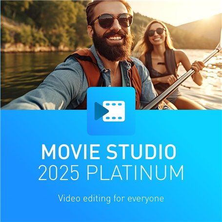 MAGIX Movie Studio 2025 Platinum - Montage vidéo pour tous | logiciel de montage vidéo | logiciel de montage vidéo | pour Window