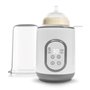 Bixury Chauffe Biberon Électrique Rapide 8 en 1 Chauffe Biberon Multifonction 220V 50W Décongelation Chauffe Petit Pots avec Con