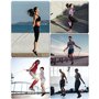 SOBEAU Corde à Sauter Sport, Corde a Sauter avec Compteur, Corde a Sauter sans fil, Jump Rope Réglable, LCD écran montrant, Poig