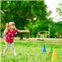 Lubibi 8-in-1 Ensemble de Jeu de Lancer d'Anneau pour Enfants, Livré avec Un Sac de Rangement Compact, pour Les Jeux de Lancer,