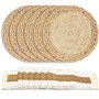 Zaxiva Lot de 6 Sets de Table Bohème