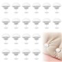 ADERTOS 20PCS Attaches de Couette Clip Couette Attache Couette Housse Fixation Couette Pinces de Couette Clip de Fixation Housse