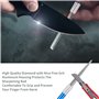 Aiguiseurs de Couteaux, Diamant Affûtage Pierre Stylo Bâton Portable, Poche Diamant Sharpener Affûtage Type Affûteur Outil pour 
