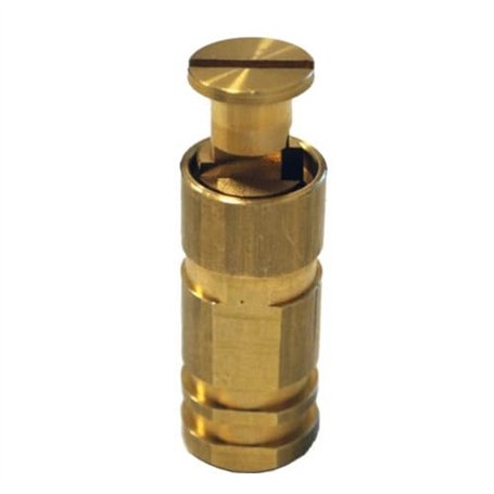 POOLCO Piton Douille Escamotable - pour Fixation bâche Couverture de Piscine sur Plage béton ou dallage - Alu/INOX - Unité