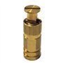 POOLCO Piton Douille Escamotable - pour Fixation bâche Couverture de Piscine sur Plage béton ou dallage - Alu/INOX - Unité
