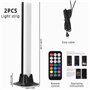 Light Bar, Synchronisation Musicale RGB, Lampe Gaming avec Télécommande, Rétroéclairage de Jeux TV à Couleurs Changeantes, Adapt
