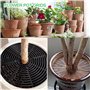 Protection Plante Chat, 2 Pièces Grilles de Pots de Plantes Cache-Pot de Fleurs Jusqu'à 30 cm Couvercle de Protection du Sol pou