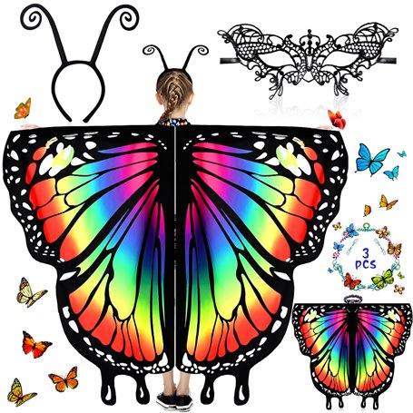 MOYKSRR Papillon Ailes pour Enfants