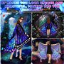 ZLPBAO Deguisement Papillon Adulte en Polyester, Déguisement Papillon Adulte Châle, Ailes de Papillon Adulte Cape, Deguisement A