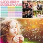 ENCOUN 60x Bulles de Savon, Bulles de Savon Enfant, Bulle Enfant en 6 Couleurs, Bulle de Savon Set, Riche et Coloré Bulle Savon,