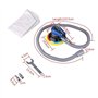 Polisseuse Pneumatique, 10 000RPM Pneumatique De Ponceuse d'Orbite avec Plateau de Ponçage Diamètre 150 mm pour Polissage Meulag